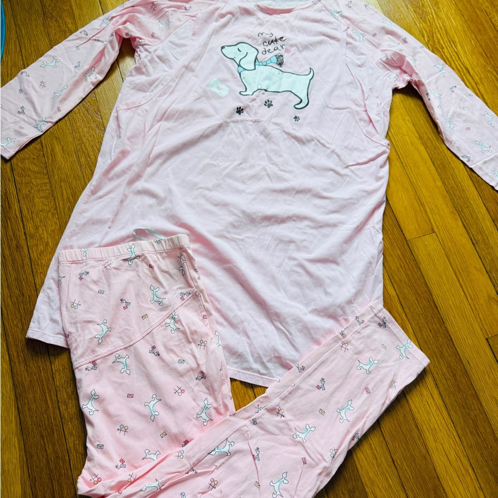 Maternity nursing pajamas set dress and pants - Picture 10 of 10